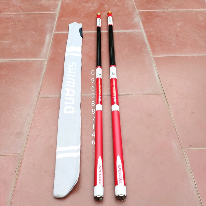 cần câu tay shimanoo 5h 5m4 đọt đặc siêu