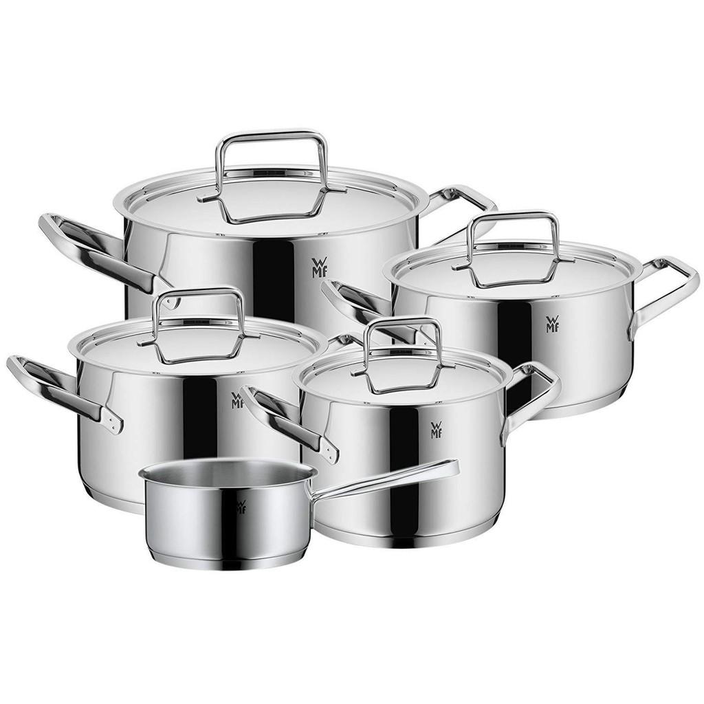[Trả góp 0%](Hàng Đức) Bộ nồi WMF Provence Plus 5 món (4 nồi 1 quánh) 0721056380