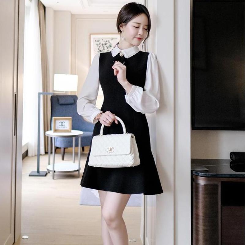Nơi bán ĐẦM CỔ NƠ SIÊU DỄ THƯƠNG THỜI TRANG THIẾT KẾ CAO CẤP Kem_lovekk