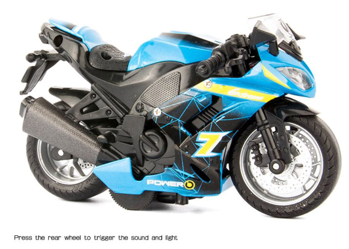 Mô hình Moto kim loại Racing Devil tỷ lệ 1:14