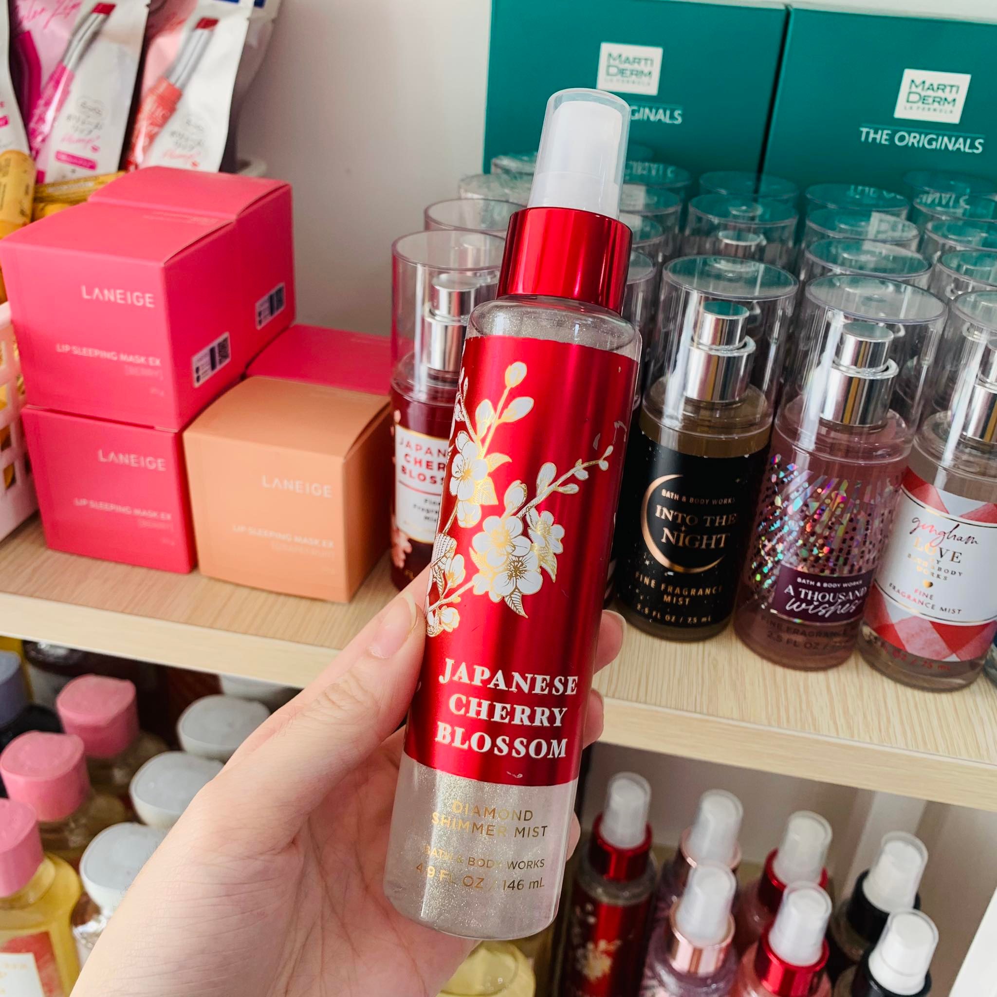 Diamond Shimmer Mist Japanese Cherry Blossom Fragrance Mist Buy