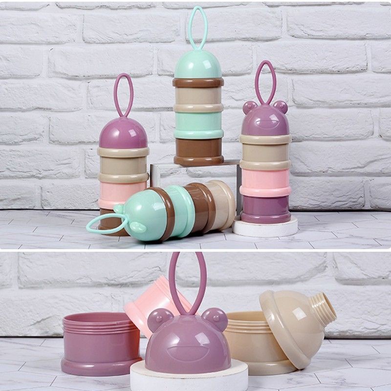 Hộp chia sữa 3 ngăn cao cấp
