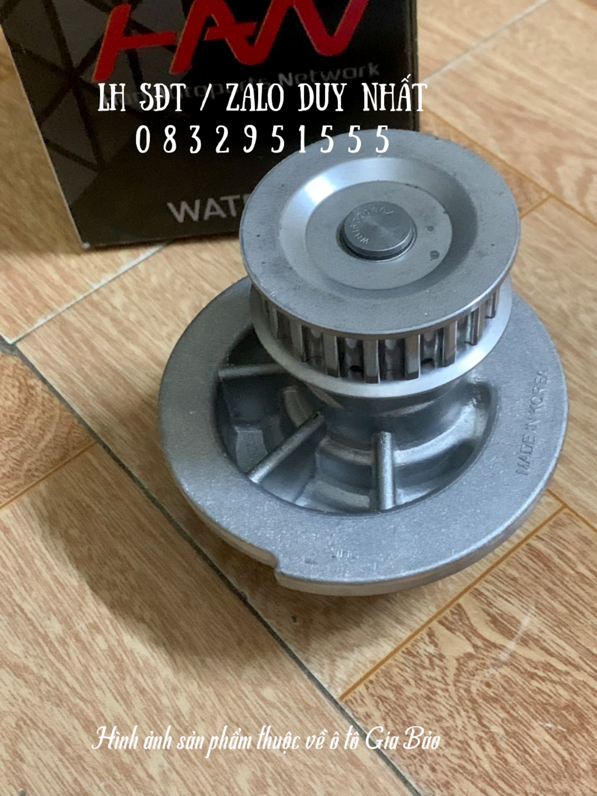 Bơm nước Gentra , Lanos , Cileo