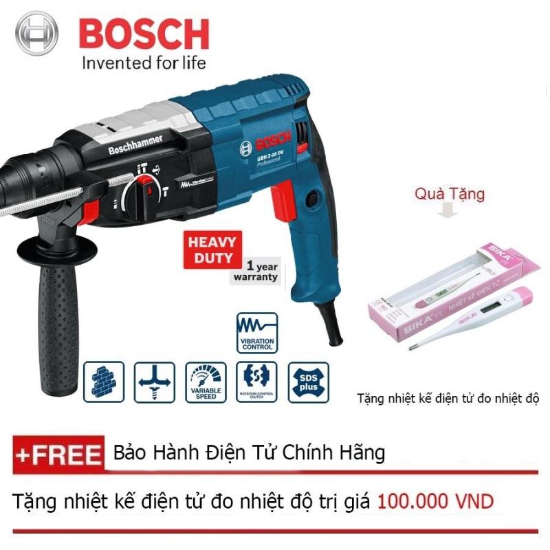 Máy khoan búa Bosch GBH 2-28 DV + Quà tặng nhiệt kế điện tử
