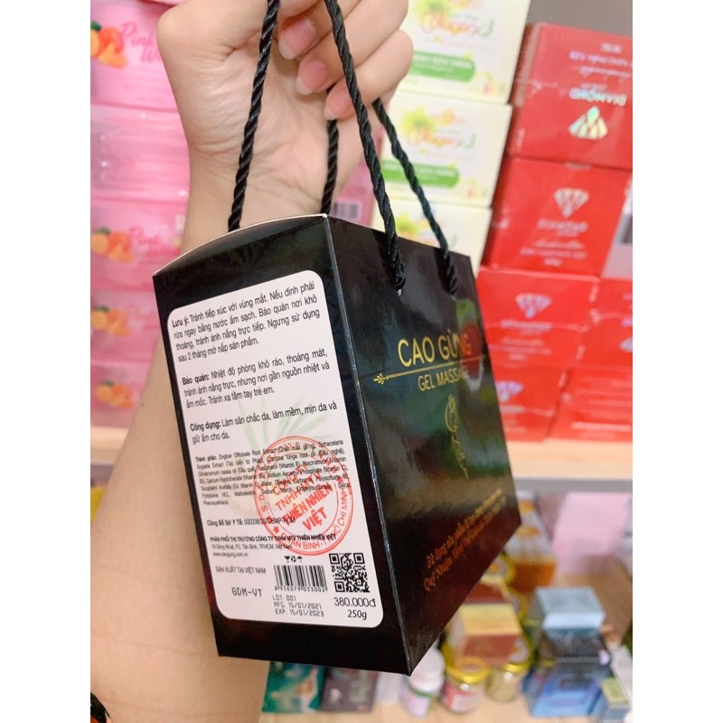 [HCM]Cao Gừng mẫu mới  công ty