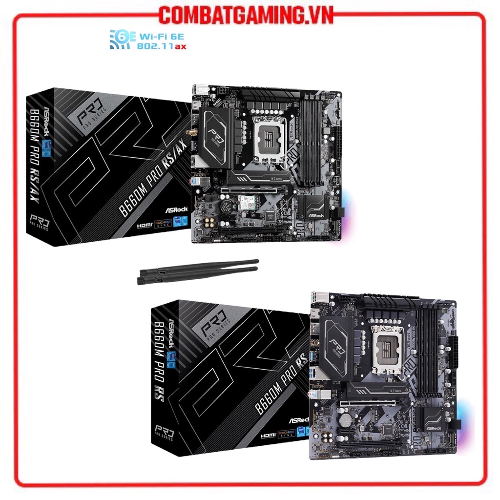Asrock b660m pro rs | b660m pro rs/ax wifi authentic mortherboard