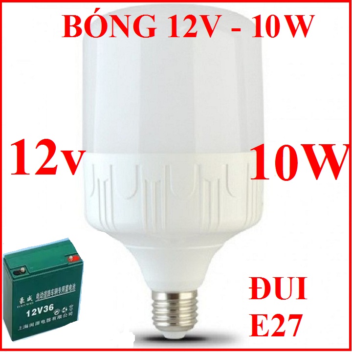ĐÈN LED 12V DC 10W 15W 20W 30W TIỆN DỤNG ĐUI E27