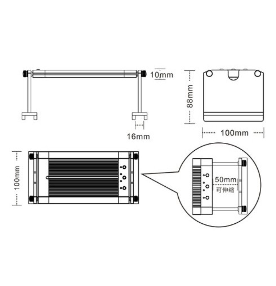 [Hoàn Tiền 10%] Đèn LED WEEK RAPTOR WRGB V300