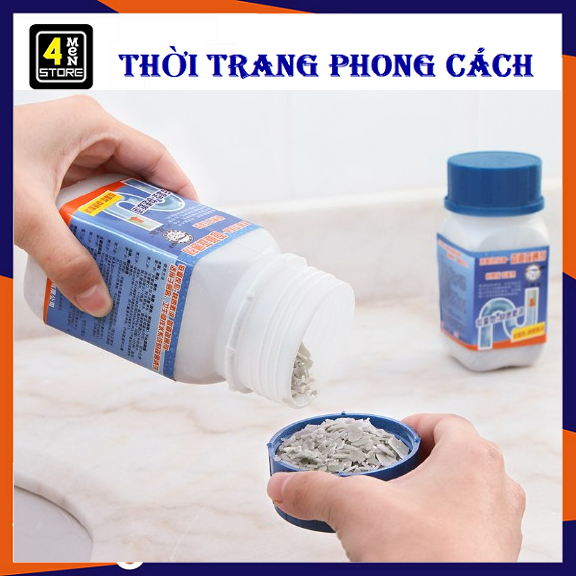 Bột Thông Tắc Cống Hủ Lớn Nắp Xanh  Bột Thông Cống Bồn Cầu Bồn Rửa Mặt Đường Ống Bột Thông Tắc Cống - Lavabo Cực Mạnh Siêu Thần Thánh Thế Hệ Mới