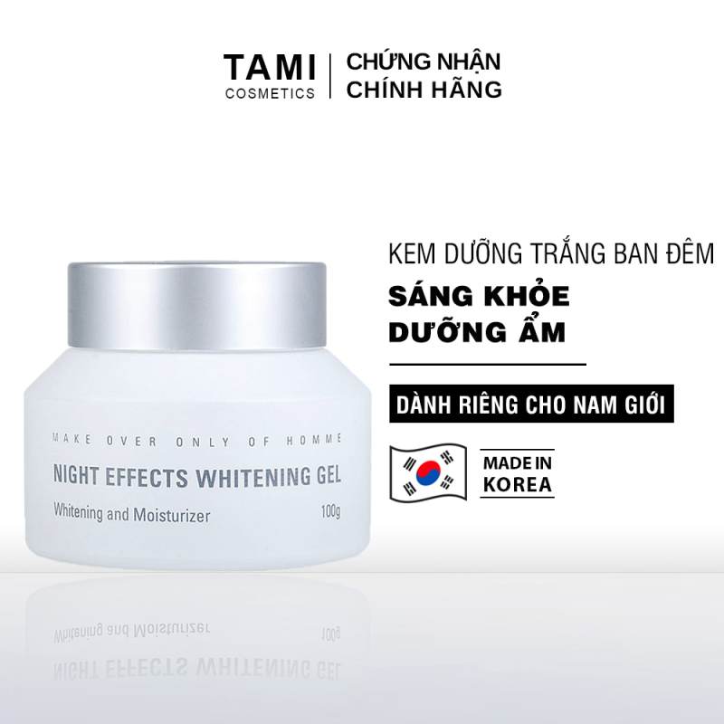 Kem dưỡng trắng da ban đêm dành cho nam MdoC Night Effect Whitening Gel 100g TM-MKD01