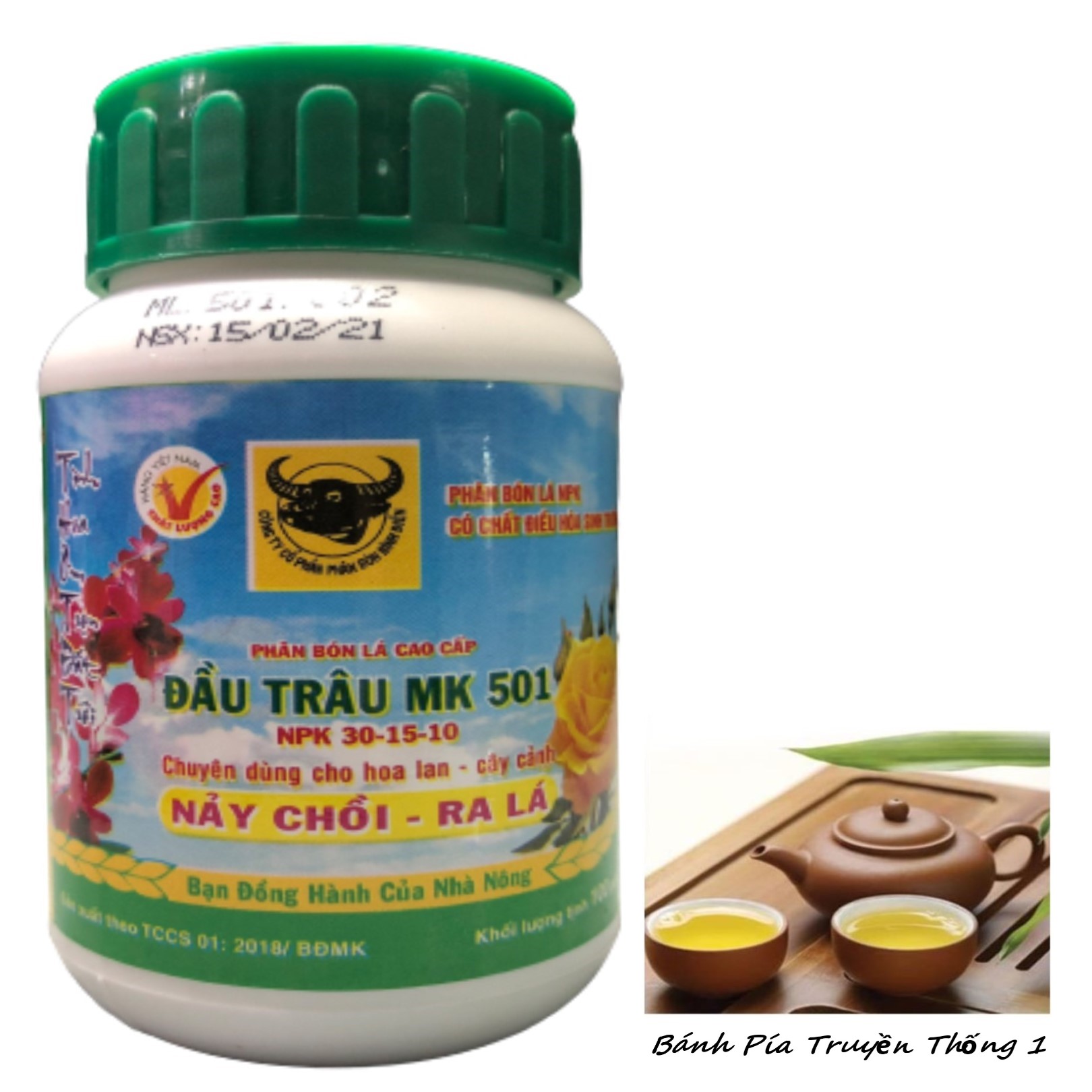 Phân Bón Lá Đầu Trâu MK 501 - #011A# 100g