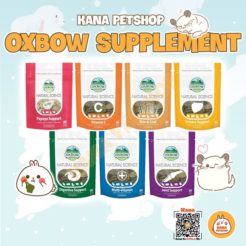 ☃◈ cocosho shop Oxbow Natural Science 🐹FREESHIP🐹DATE MỚI OXBOW Lẻ Viên Hỗ Trợ Dinh Dưỡng cho guinea pig thỏ chinchilla ...
