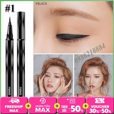 Bút kẻ mắt nước Novo kim cương
