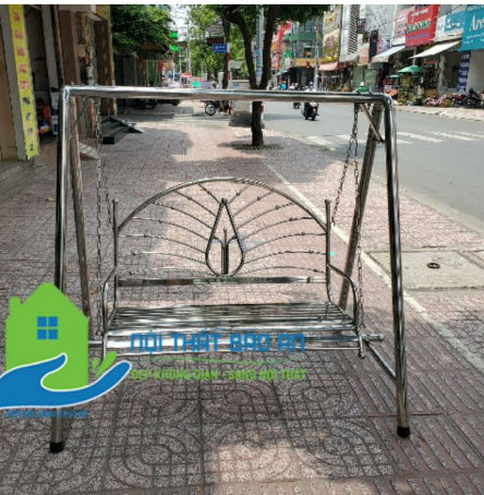 [HCM]Xích đu inox sân vườn 1M2