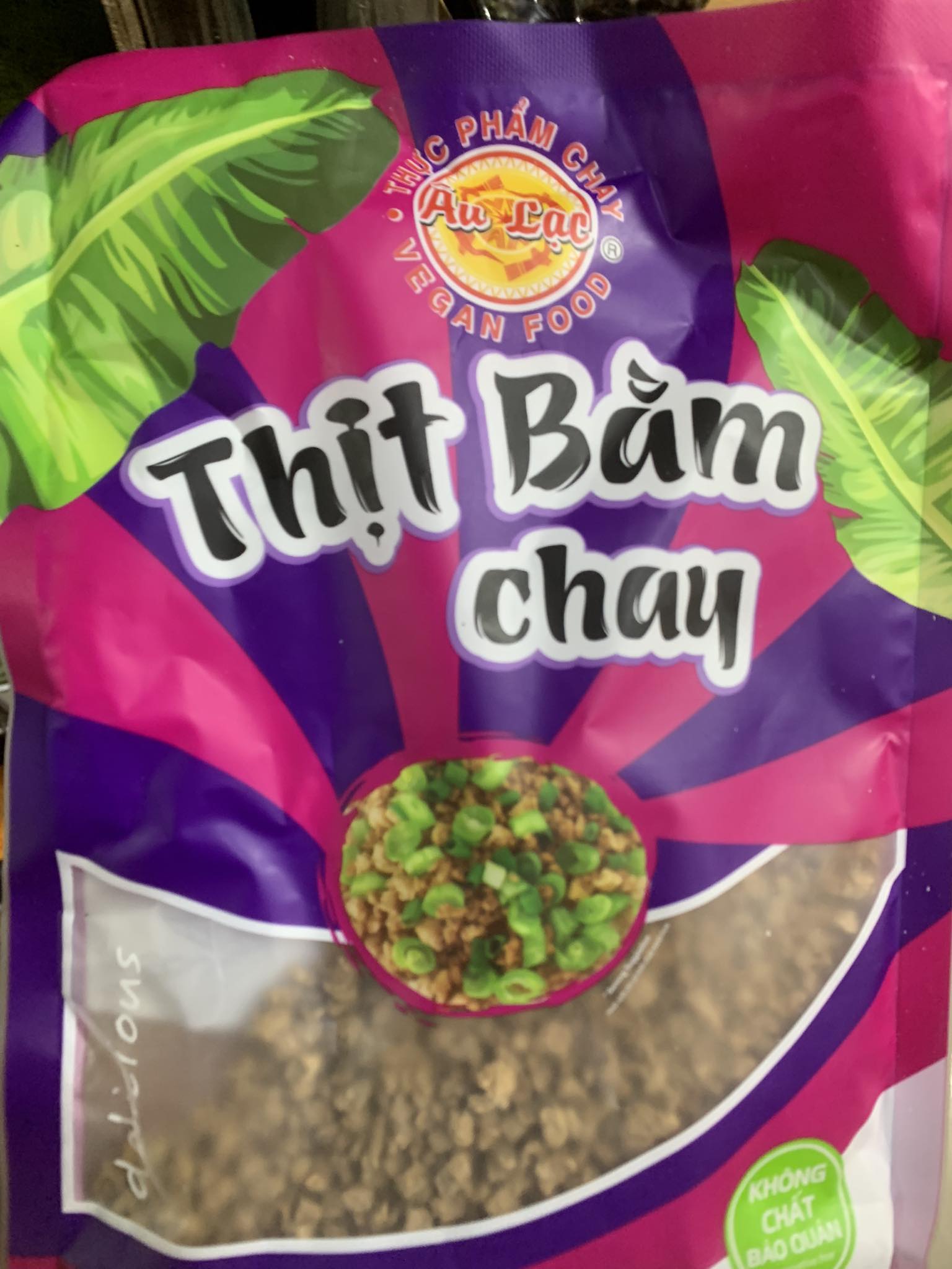 THỊT BẰM CHAY ÂU LẠC -100GR