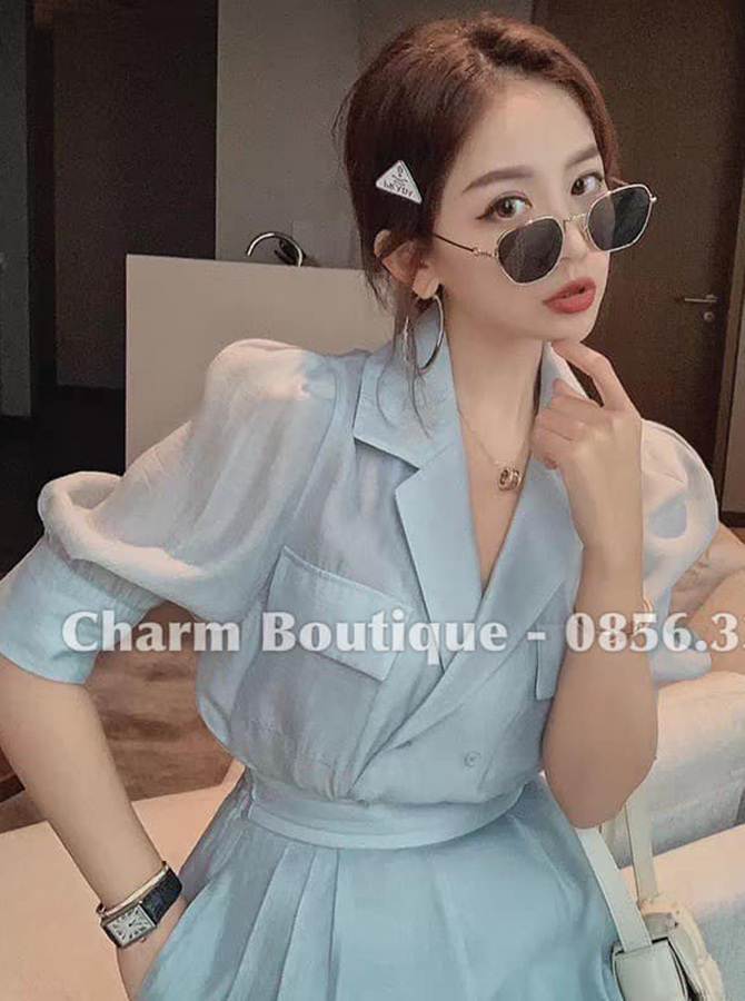 Rập Giấy 99001 - Set Blazer dạo phố Charm