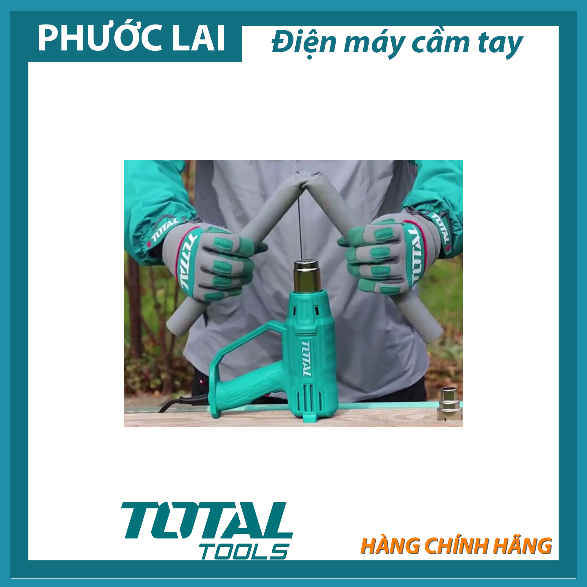 Máy thổi hơi nóng 2000W Total TB20036