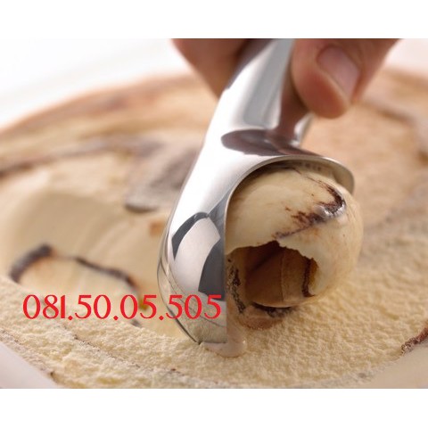Muôi Múc Kem, Sữa Chua Trân Châu Hạ Long, Khoét Hoa Quả Bằng Gang, Múc thịt viên bằng gang