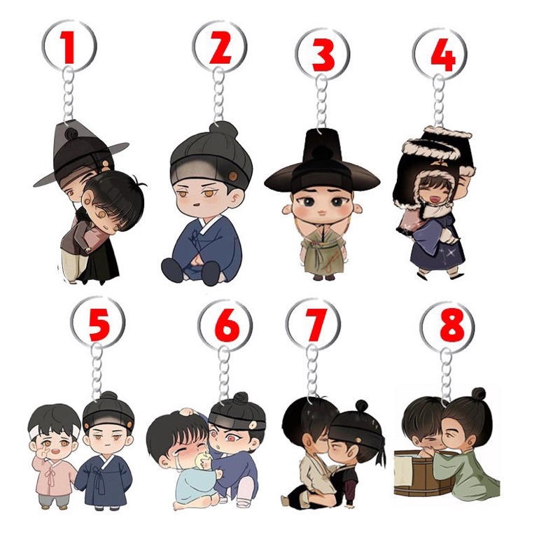 Móc khoá anime Dạ ký/ Móc treo khoá Dạ Ký