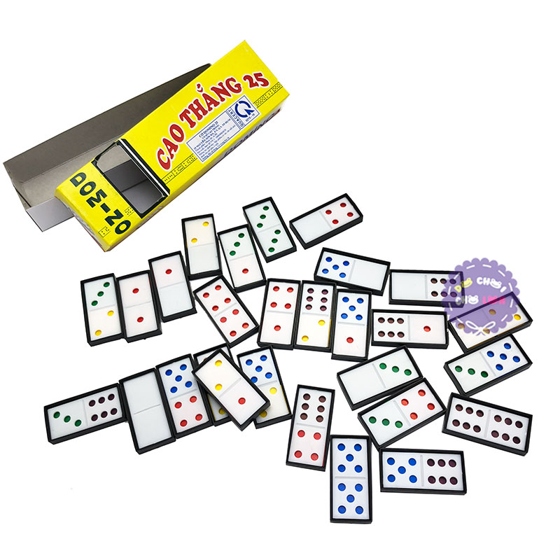 Cờ Domino Cao Thắng bằng nhựa - ĐỒ CHƠI CHỢ LỚN
