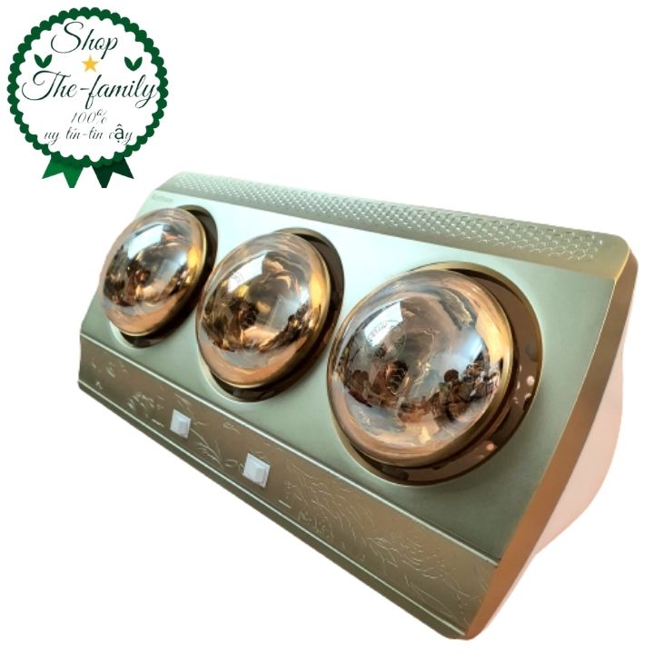 Đèn Sưởi Nhà Tắm 3 Bóng 825W [Giá hủy diệt]