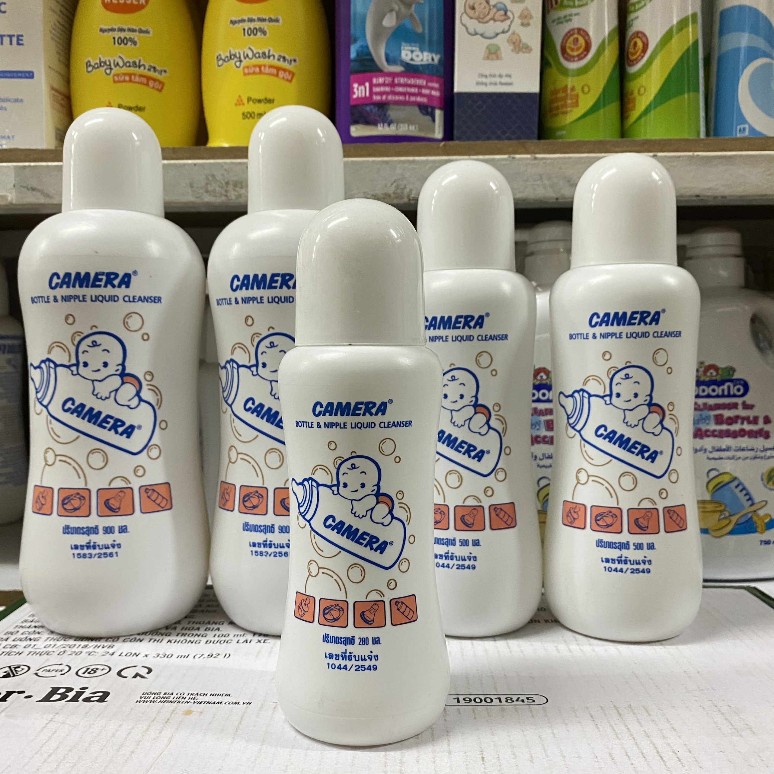 NƯỚC SÚC BÌNH SỮA CAMERA 900ML-500ML-250ML