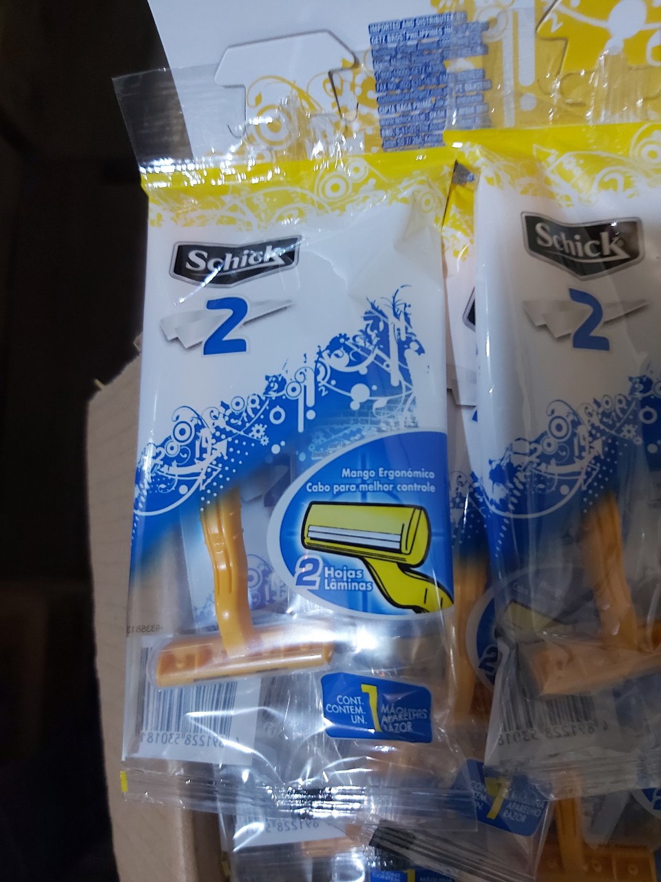 SCHICK Dao Cạo Dùng Một Lần (Vàng, Xanh Biển, Xanh Lá)