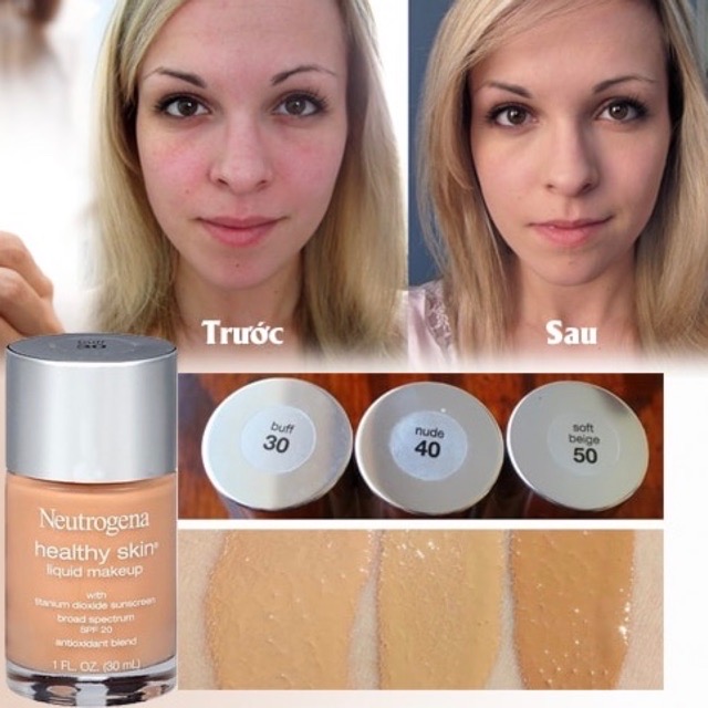 Kem nền Neutrogena Healthy Skin Liquid Makeup