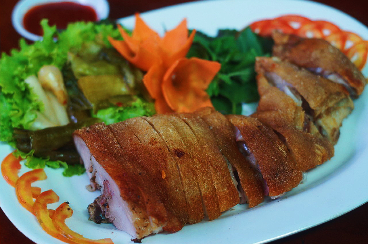 Giò Heo Muối Chiên