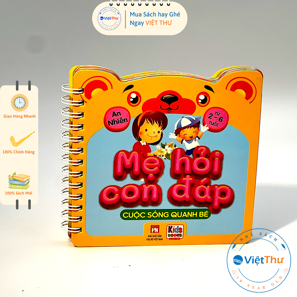 Sách - mẹ hỏi con đáp - cuộc sống quanh bé
