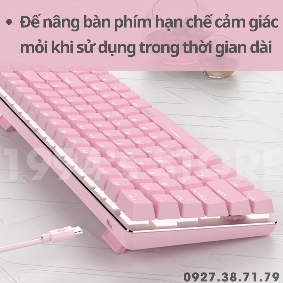 FREESHIP Bàn Phím Cơ Ajazz AK33 Led RGB - NEW VERSION - Type C - Phần mềm tùy chỉnh đèn Led RGB và Custom Macro các phím