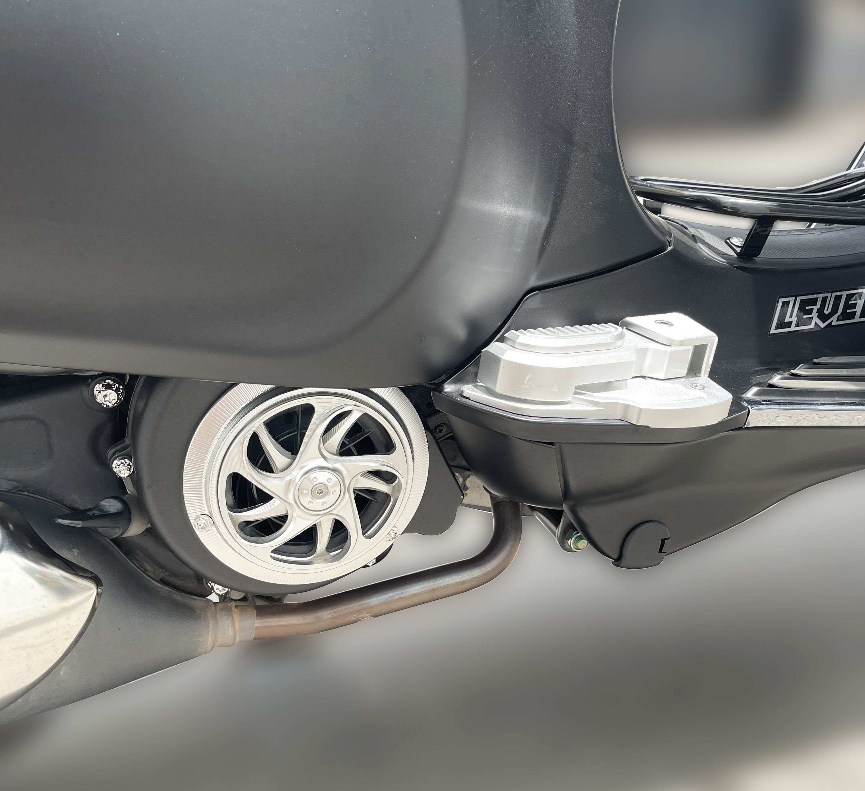 Quạt gió phi tiêu nhôm CNC dành cho Vespa