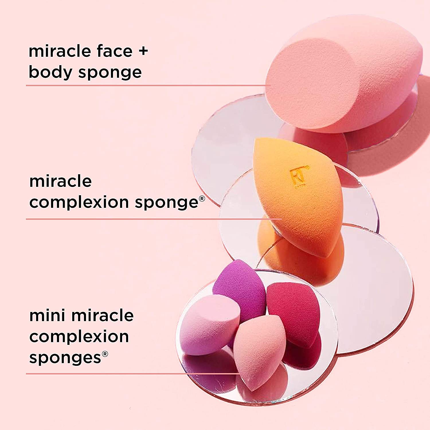[NHẬP KHẨU CHÍNH HÃNG] Bông Mút dặm phủ tán phấn Real Techniques Miracle Powder Sponge