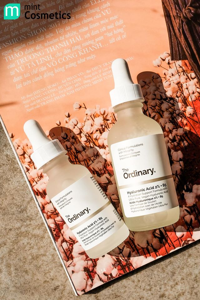 Serum cấp nước và hồi phục da The Ordinary Hyaluronic Acid 2% + B5