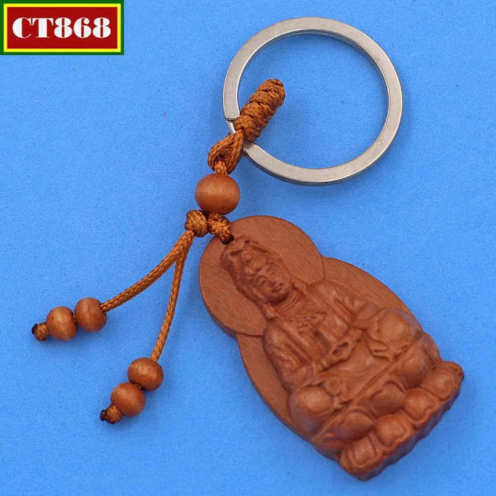 Móc chìa khóa tượng Phật Quan Âm KGPQA4