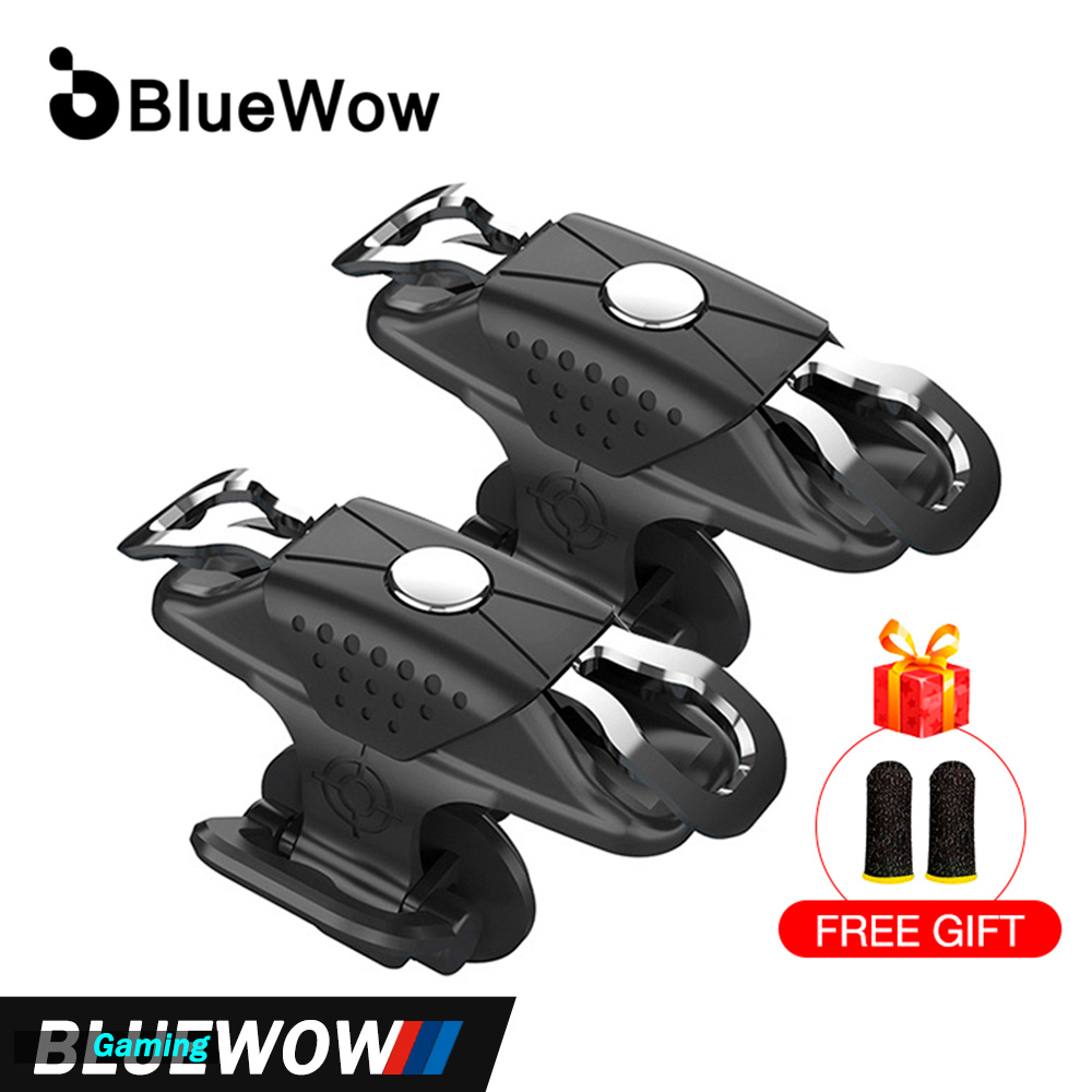 BlueWow X10 L1R1 Gaming Trigger Controller Metal PUBG Mobile Controller Mobile Game Auxiliary Artifact