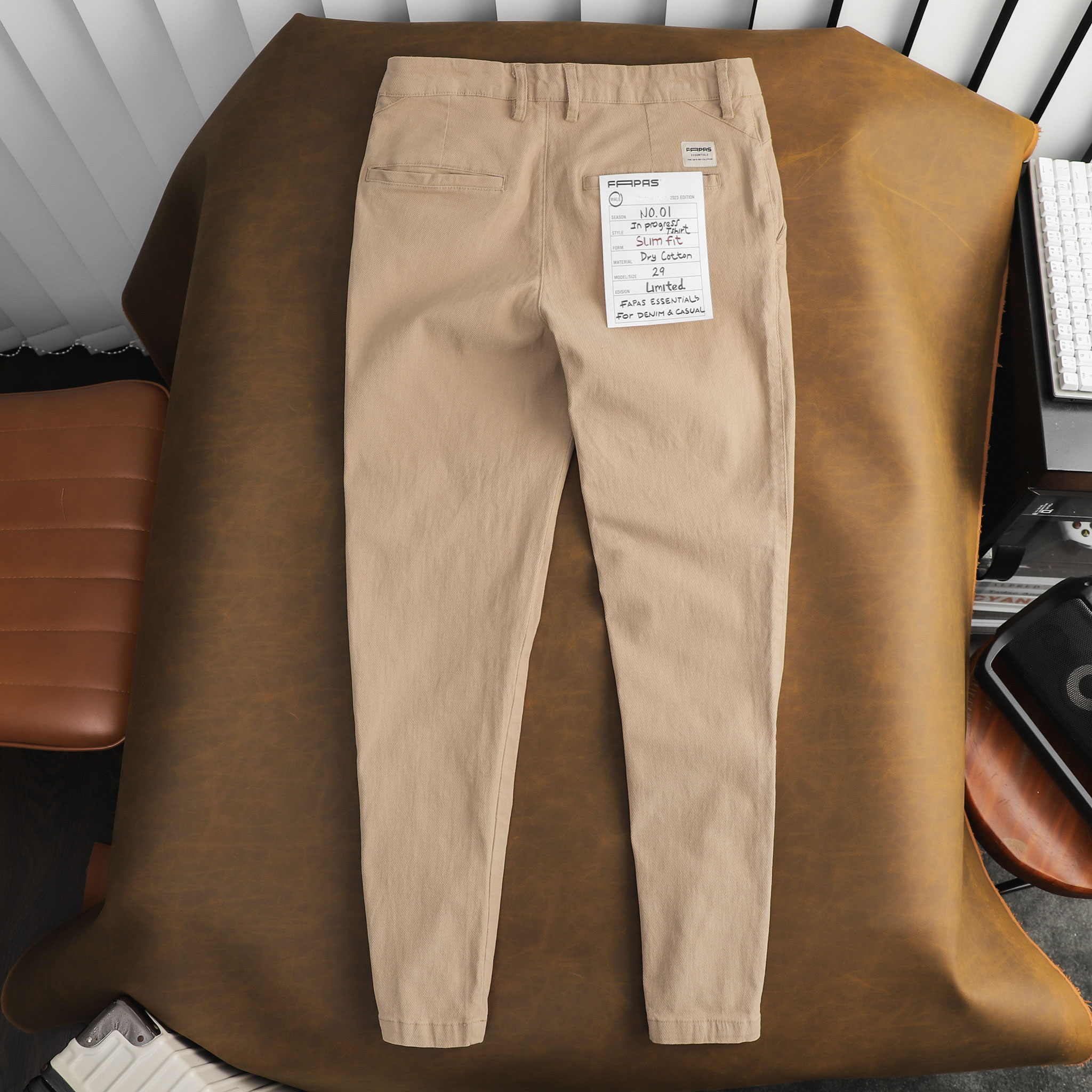 Quần Dài Nam Kaki Basic Bast FAPAS