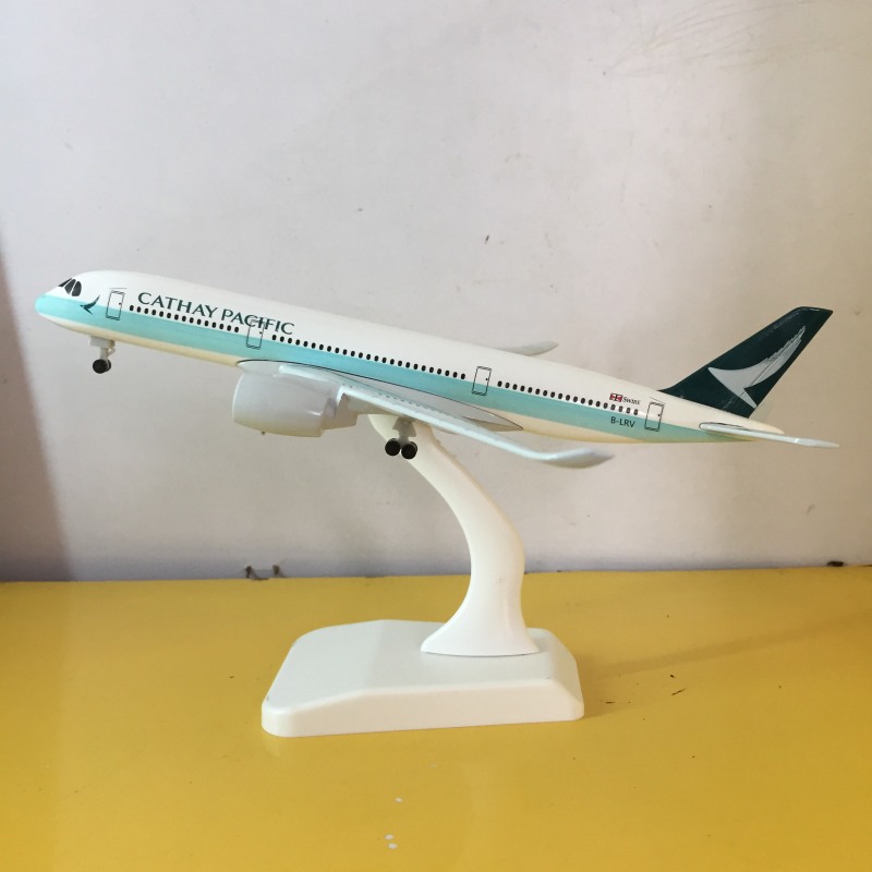 Mô hình máy bay 350 kim loại A350 20cm dòng Airbus A350 món quà tặng trưng bày mô hình die-cast phù hợp với bàn làm việc, kệ ti-vi, giá sách