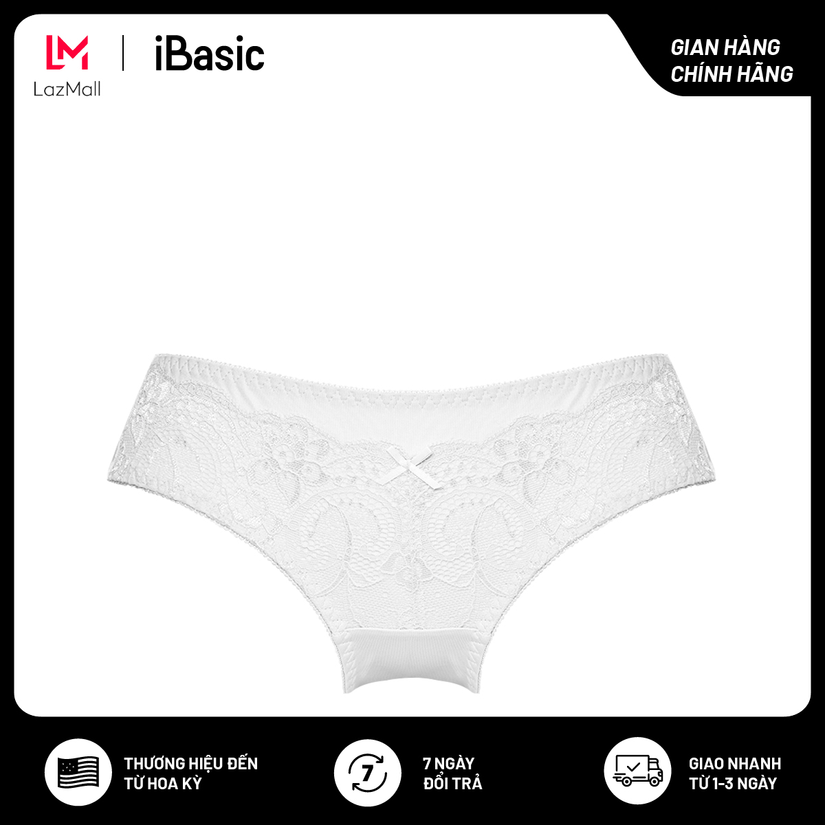 Combo 3 quần lót nữ iBasic bikini micro V122