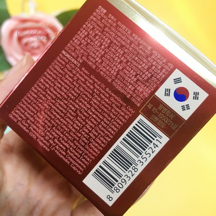 Kem dưỡng sâm hàn quốc my gold trắng hồng