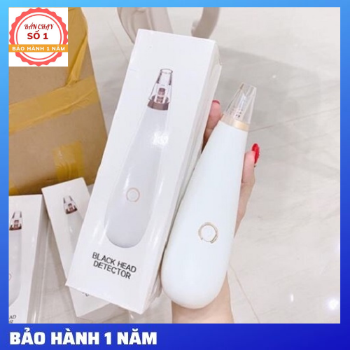 Máy hút mụn đầu đen Black Head Detector - Chăm sóc da mặt cao cấp với ba đầu hút mụn