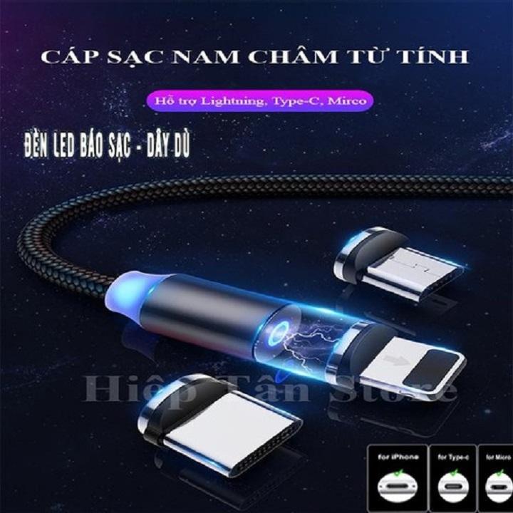Cáp sạc nam châm - csnc kết nối nhanh - dây sạc nam châm tốt sạc vào nhanh