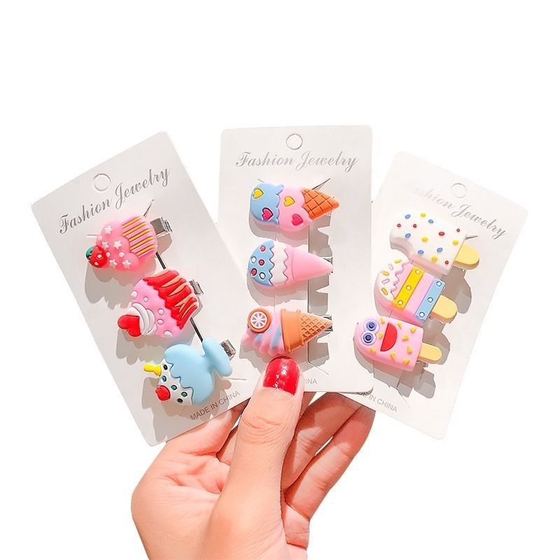 Sét 10 cặp tóc cho bé gái sành điệu