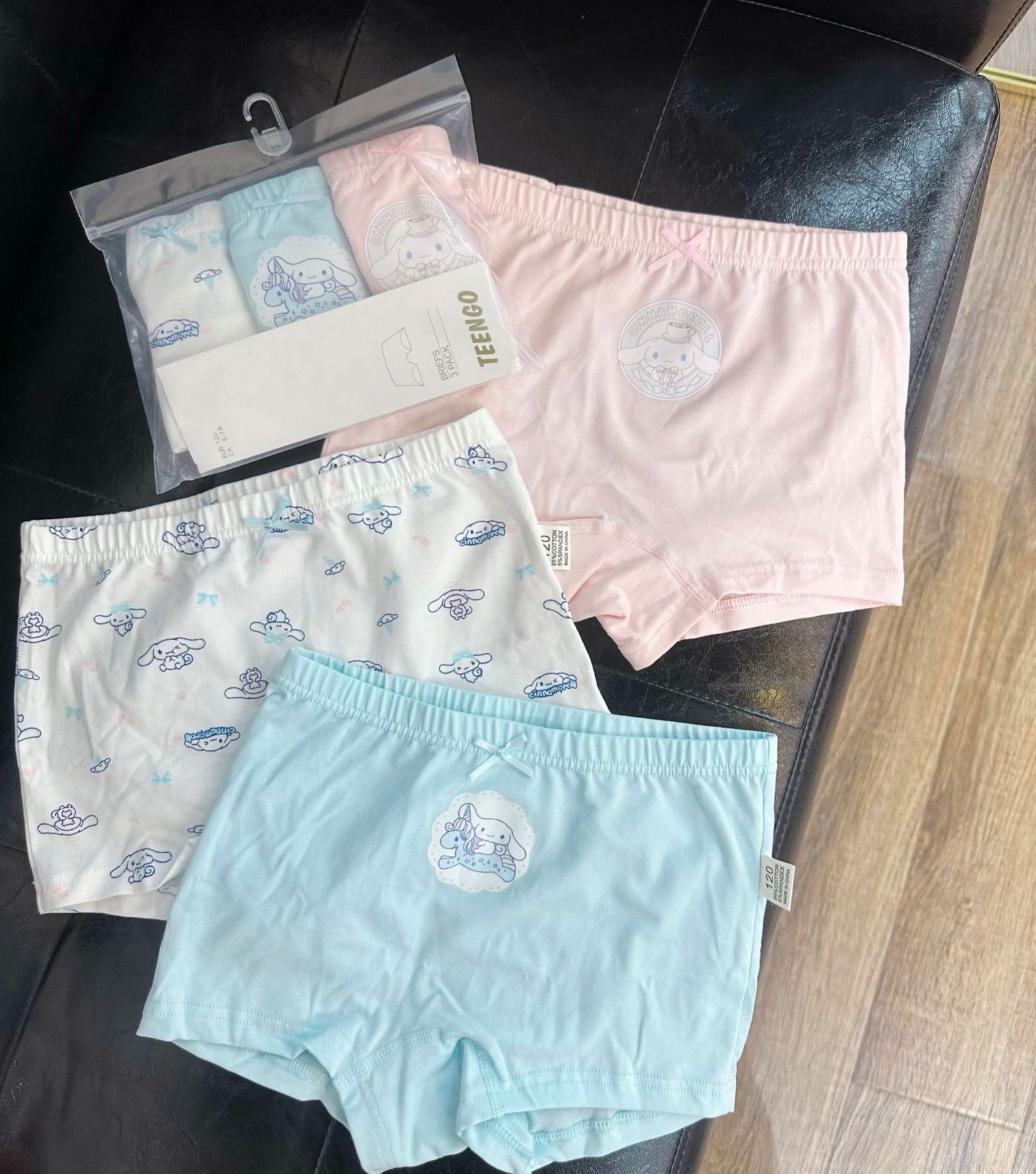 Set 3 quần chip đùi teengo dành cho bé gái