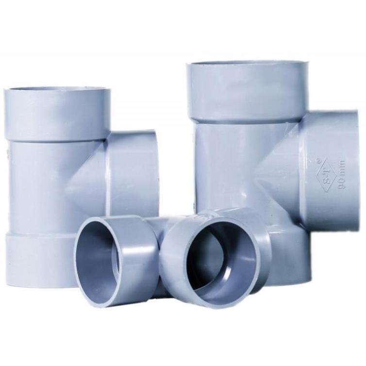 Tê và Tê giảm PVC ống nước - phi 60, 90, 114