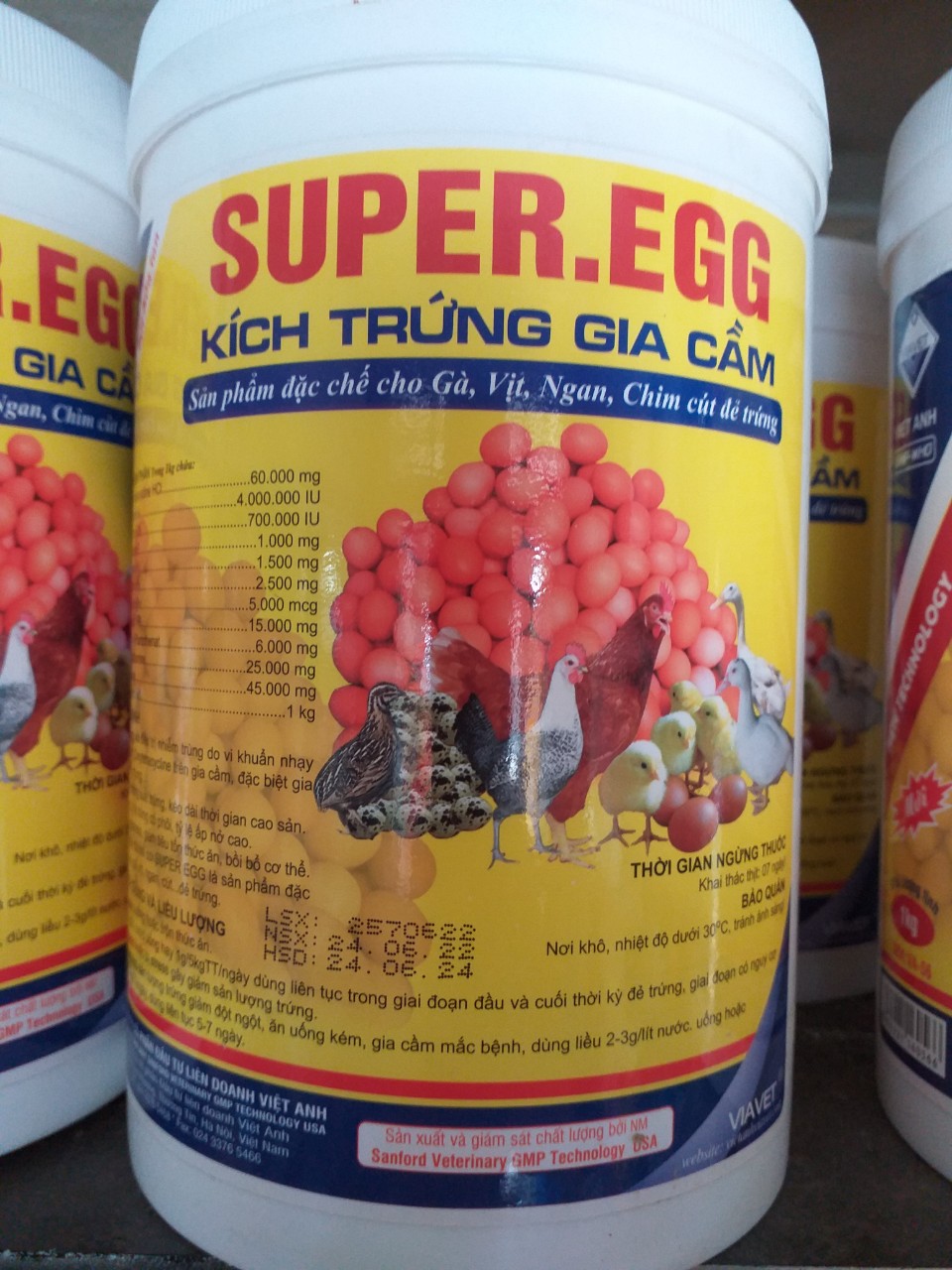 SUPER EGG - KÍCH TRỨNG GIA CẦM 1KG