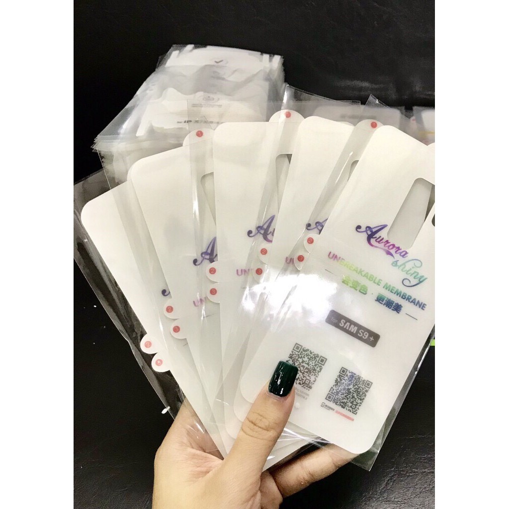Dán PPF Chống vân tay Samsung NOTE 20 , NOTE 20 ULTRA , S20 , 20 PLUS , S10 / S10+ / NOTE 8 / NOTE 9 / NOTE 10 / NOTE 10