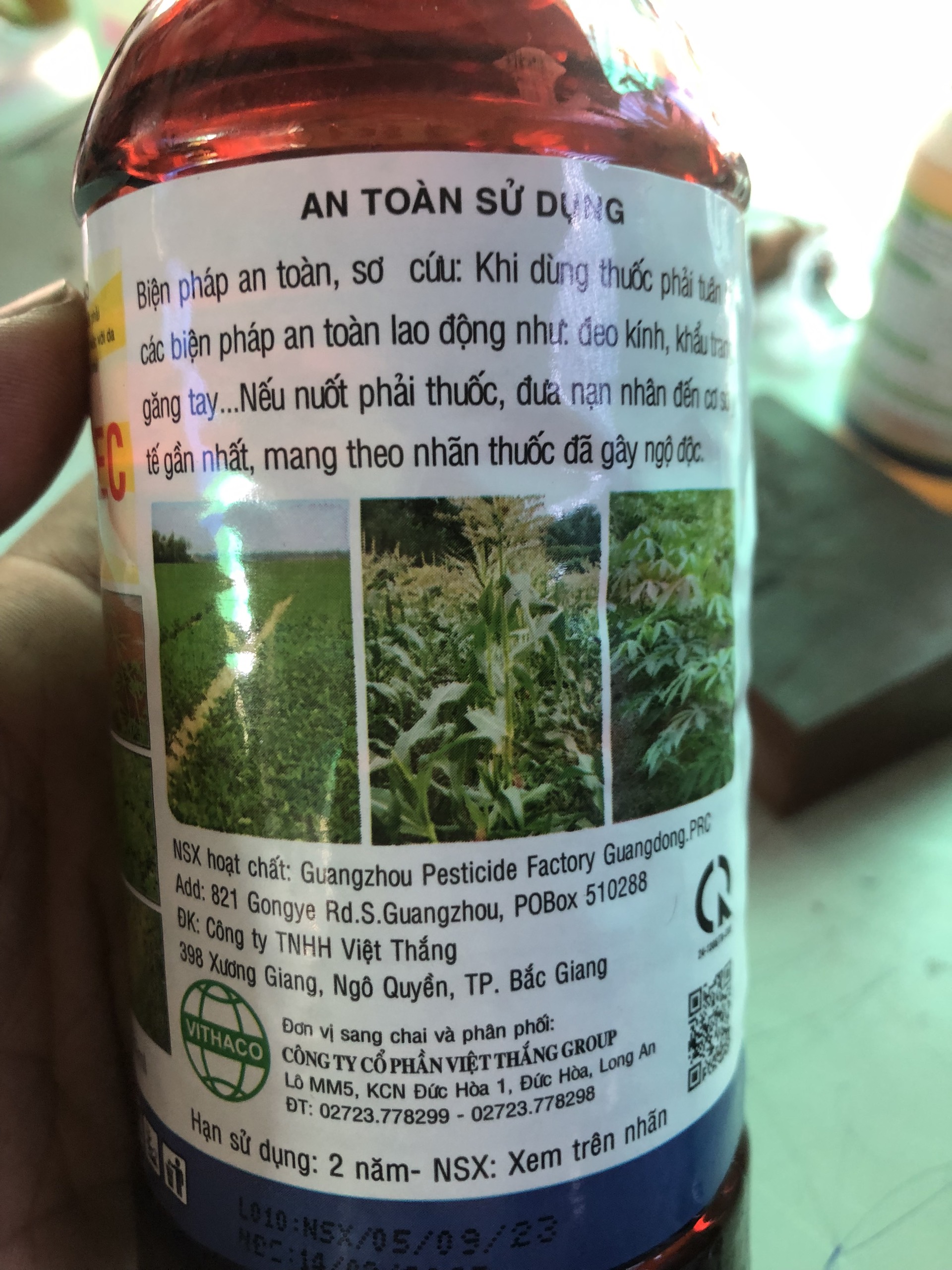 ANTACO 500EC TRỪ CỎ MẦM RẪY