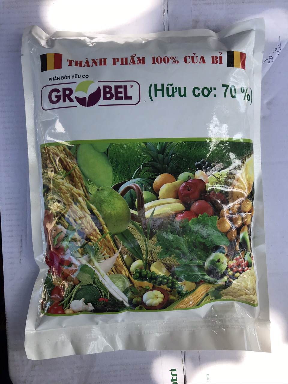 Phân hữu cơ Bỉ Grobel gói 2kg