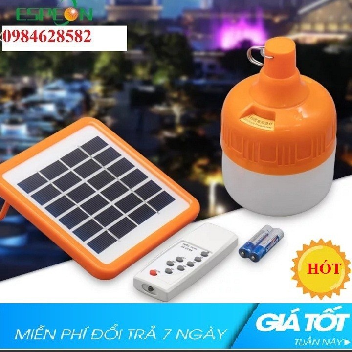 Đèn năng lượng mặt trời 50W + remote điển khiển từ xa